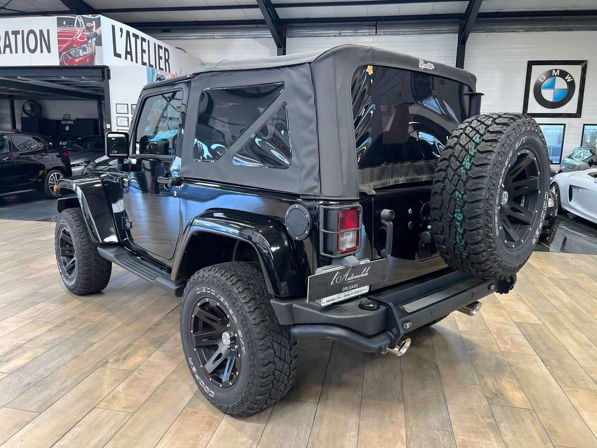 Jeep Wrangler JK 2.8 CRD 200 ch 4WD S&S SAHARA /Rugged Ridge/