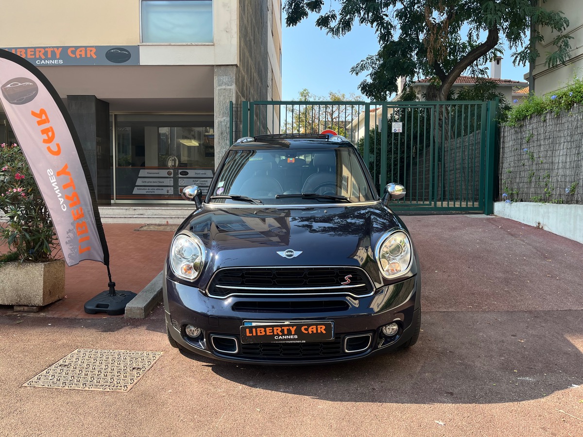 Mini Countryman Cooper S 190 CV ALL4 TOIT OUVRANT / CUIR Marron / GPS
