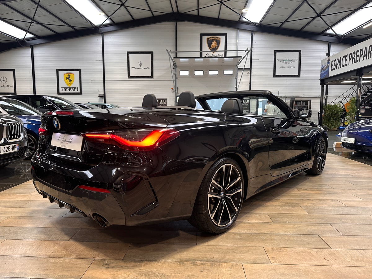 Bmw Série 4 Cabriolet 420i M SPORT 184 cv G23 BVA8 - Hifi HARMAN KARDON - HUD - Garantie 03/2026
