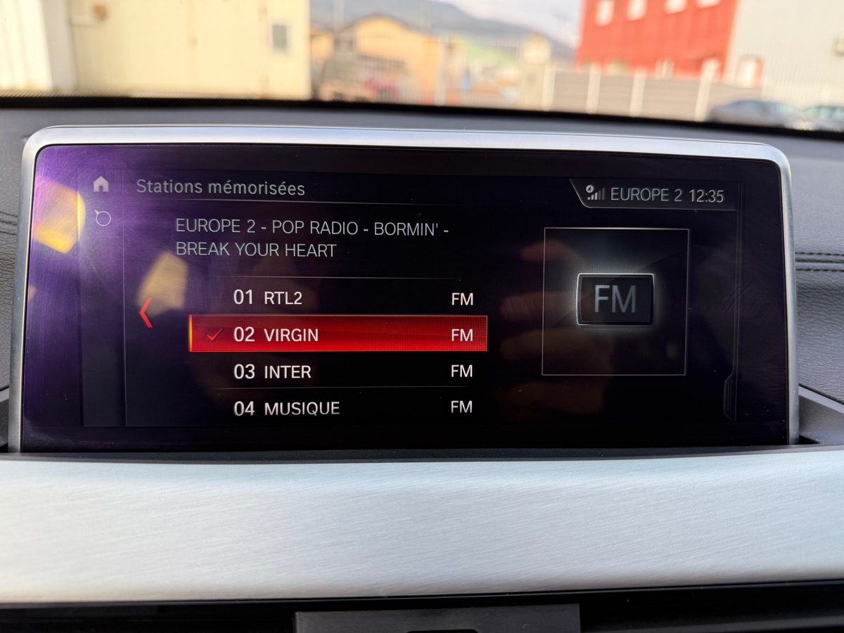 Bmw X1 (F48) LCI 18d sDrive 2.0 d Steptronic 150 cv Pack M, Suivi Complet BMW, Sièges chauffants