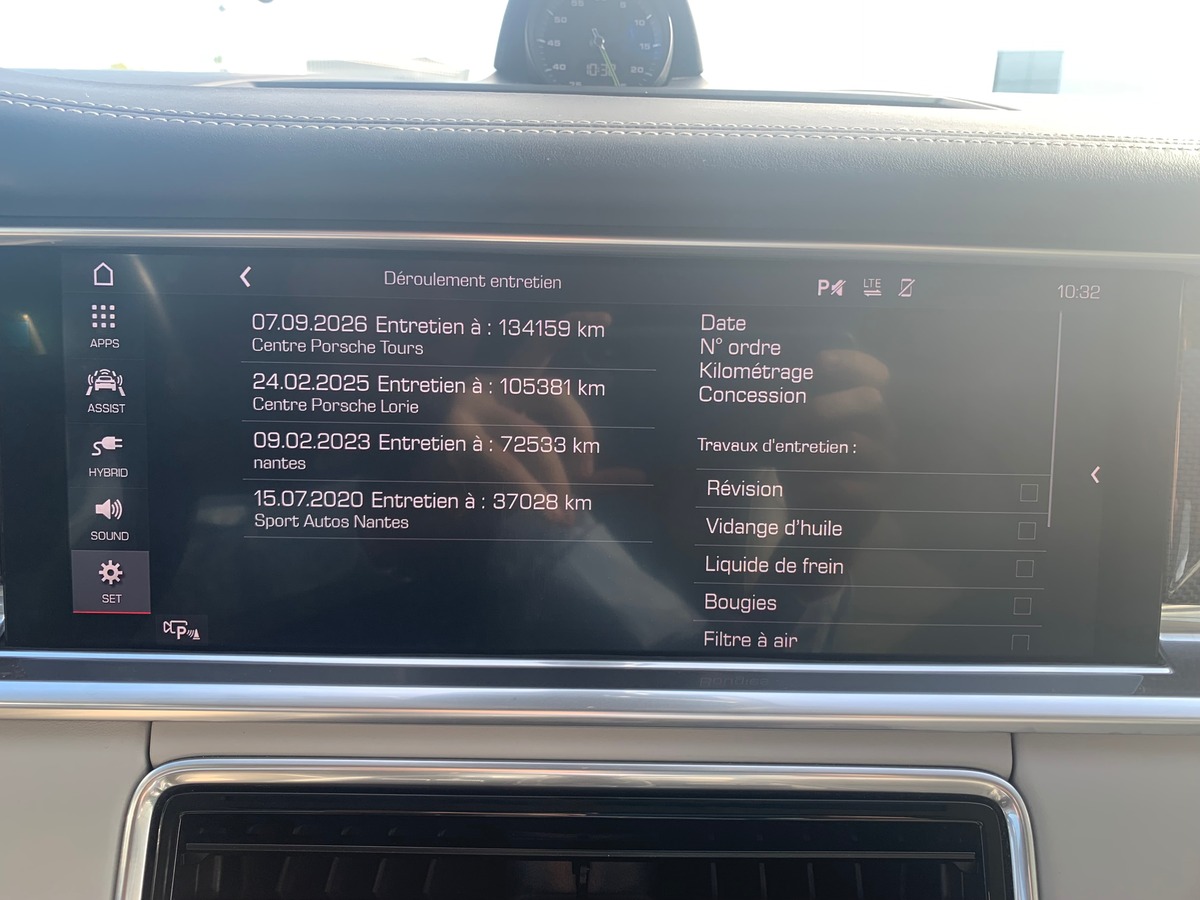 Porsche Panamera 462 | V6 | 4 E-HYBRID | Caméra | Apple car play | GPS | GARANTIE PORSCHE APPROVED