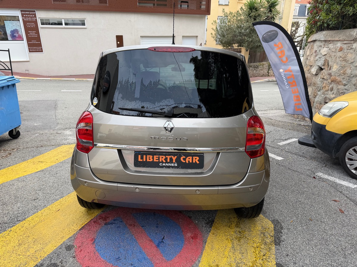RENAULT Modus 1.2 101 CV / 1er Main / KM Réel / Clim / 5 Portes