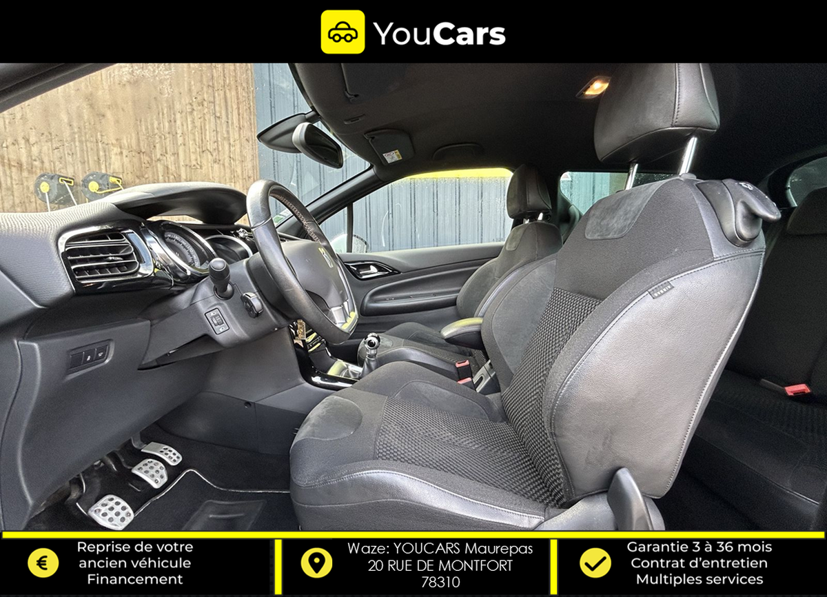Citroën DS3 SO CHIC 1.6 Blue HDi 100 cv KIT DE DISTRIBUTION FAIT - CAMERA DE RECUL - GPS