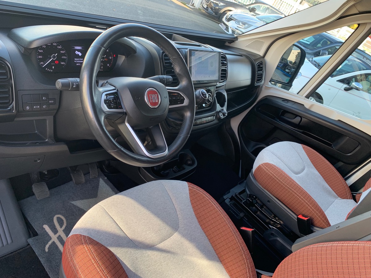 Fiat CHALLENGER 140 ch | OPEN EDITION | Panneau solaire | Batterie lithium 100A | Car Play