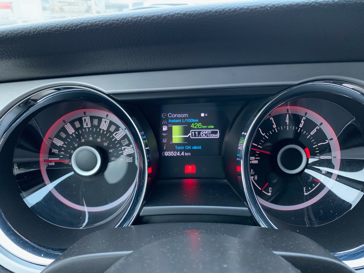 Ford Mustang 305 ch | Reprogrammation Ethanol | Intérieur cuir | Siéges avant chauffants