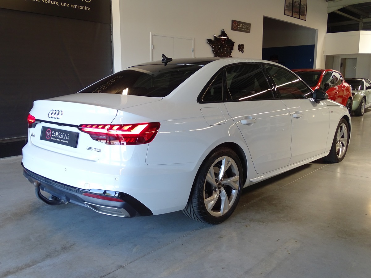 Audi A4 V (3) 35 TDI 163 Ch S-LINE S-TRONIC PACK  BRILLANCE  NOIR AUDI EXCLUSIVE