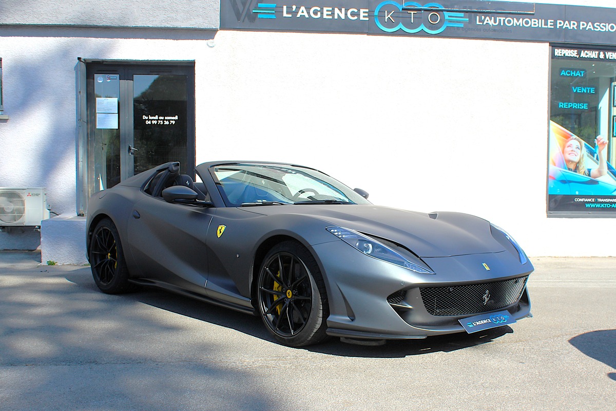 Ferrari 812 GTS 6.5 V12 800 ch - IMMAT FRANCAISE / PAS DE MALUS / CONFIGURATION UNIQUE