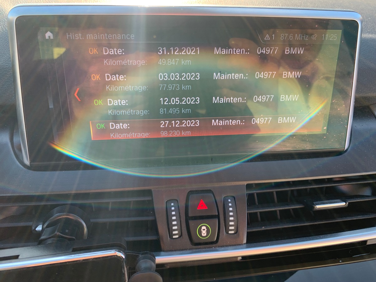 Bmw Série 2 Gran Tourer 140 | 7 places | Luxury | Caméra recul | Intérieur cuir | Coffre électrique