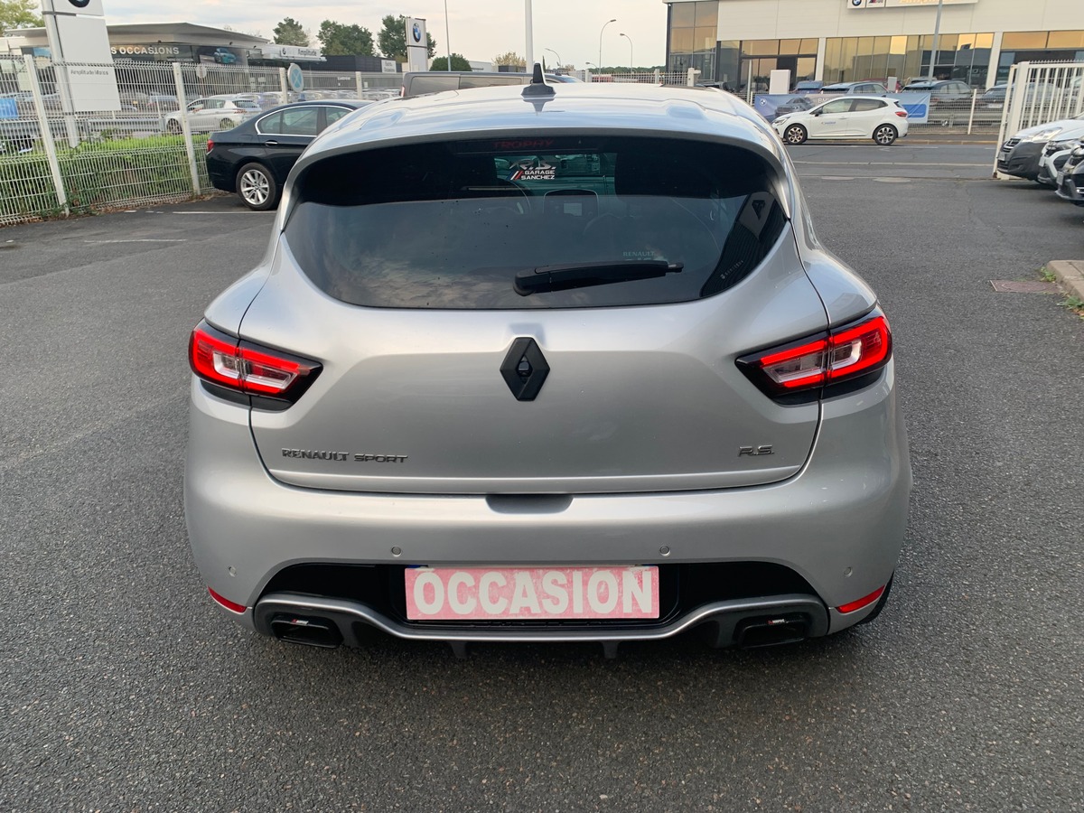 RENAULT Clio IV RS TROPHY | Caméra de recul | Stage 1 | Régulateur | GPS | Echappement Akrapovic