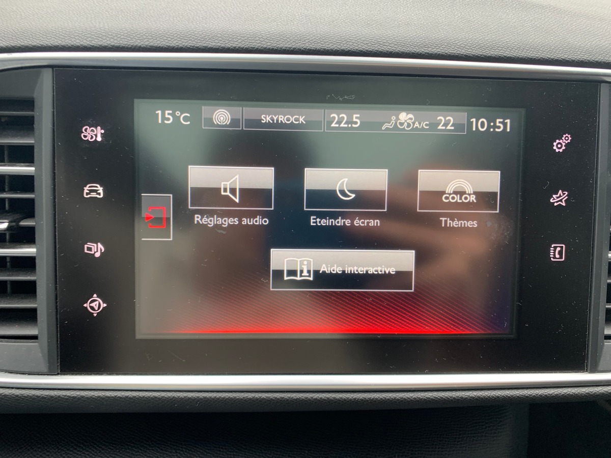 Peugeot 308 180 chevaux | GT | Toit panoramique | Caméra de recul | Régulateur de vitesse | GPS