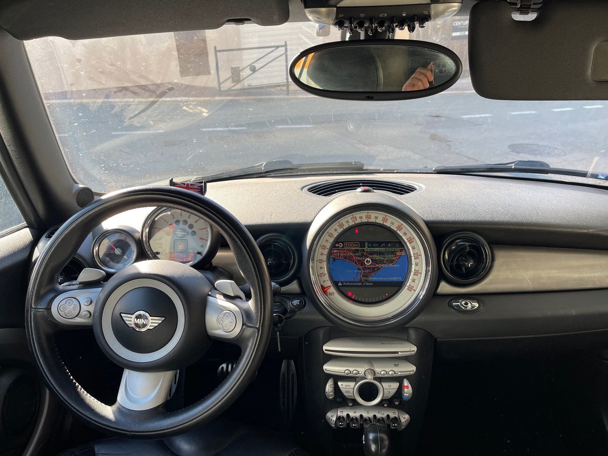 Mini Cabrio Cabriolet Cooper S 1.6 i 175 CV / KM Réel /Ecran GPS / CLIM / intérieur Cuir
