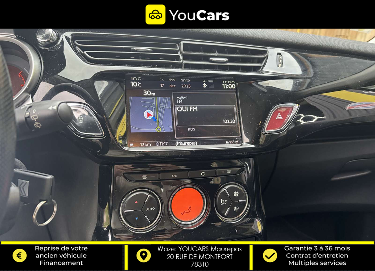 Citroën C3 II 1.4 HDi FAP Airdream 68 cv REGULATEUR CLIM AUTO IDEAL JEUEN PERMIS