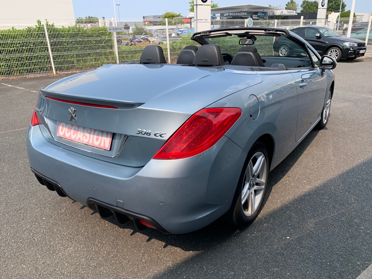 Peugeot 308 CC 163 chevaux | Pack Sport | Climatisation | Régulateur de vitesse | Roue de secours