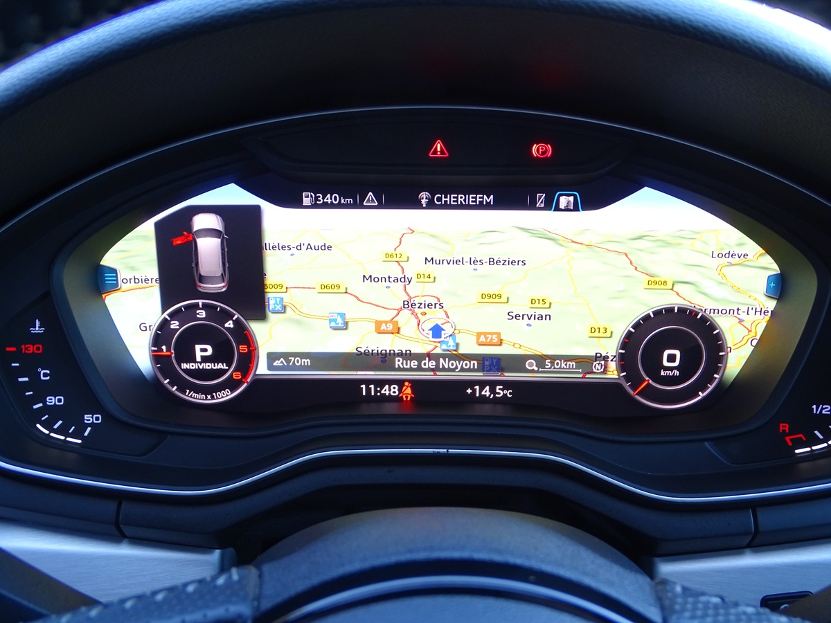 Audi A4 AVANT V (B9) 2.0 TDI 190ch QUATTRO S-LINE PLUS - CARPLAY / Toit Pano / Virtual  S-tronic 7