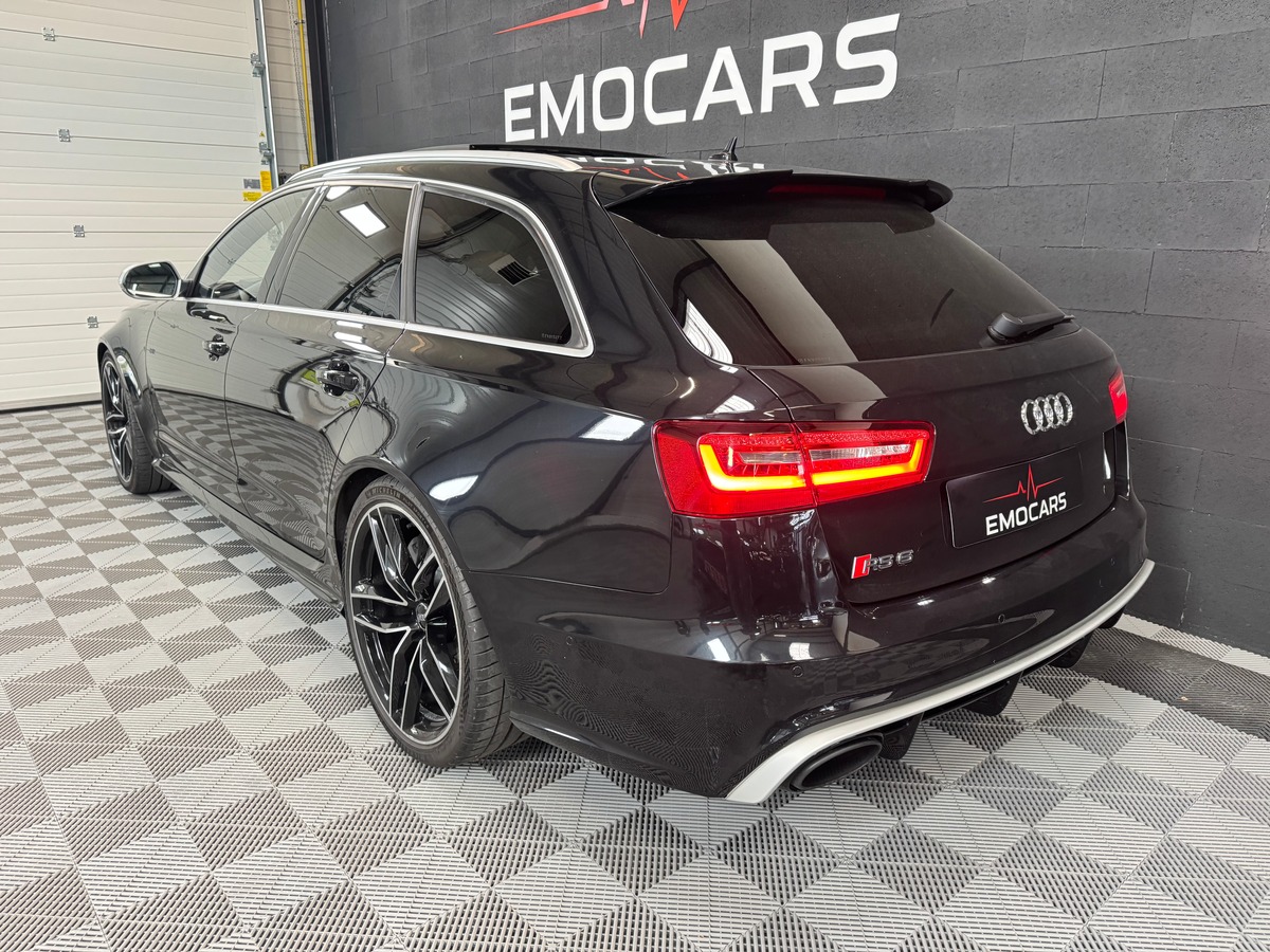 Audi RS6 AVANT C7 4.0 V8 TFSI 560CH QUATTRO - FREINS CÉRAMIQUE - ORIGINE FRANCE