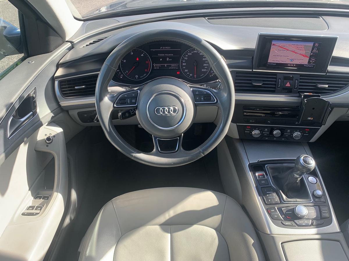 Audi A6 Avant 204 ch | V6 | Radar de stationnement avant arriére | Régulateur vitesse | GPS | Cuir