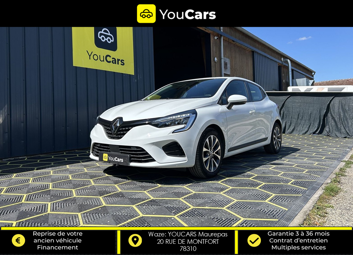 RENAULT Clio V ZEN 5 Portes 1.5 dCi DPF 5 PL 85cv ECRAN GPS TACTIL - CARPLAY - JANTE ALU 16 POUCES
