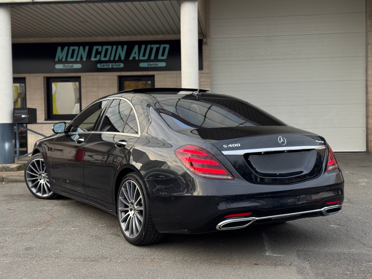 Mercedes-Benz Classe S Pack AMG FASCINATION 400 d 3.0 d 4MATIC 9G 340 cv Full Options - TVA RECUP