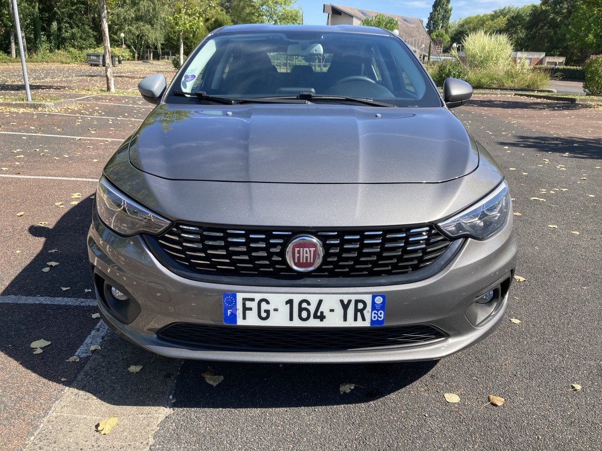 Fiat Tipo 95 ch | MY19 E6D | EASY | Caméra de recul | Régulateur vitesse | Apple Car Play