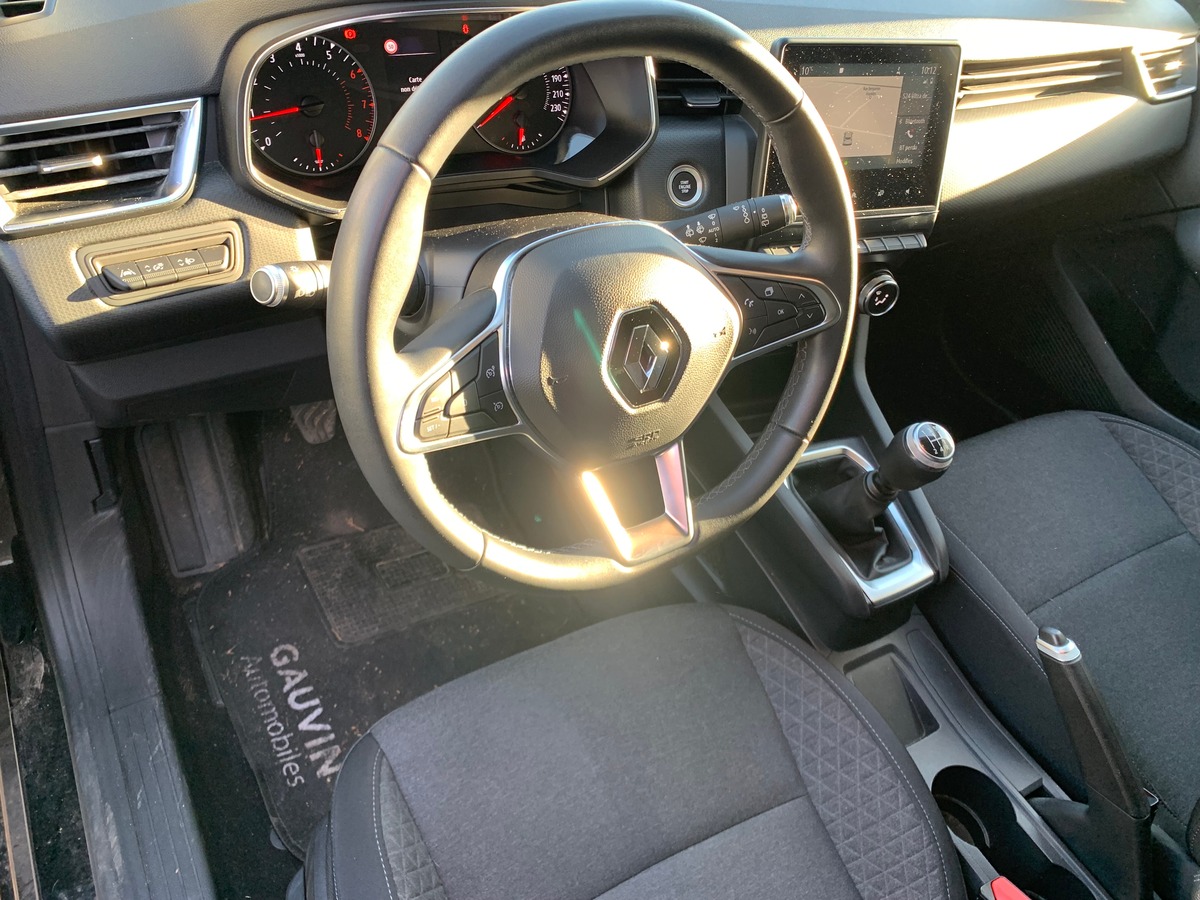 RENAULT Clio V 100 ch | Intens | GPS | Radars de stationnement | Roue de secours | Jantes Alu