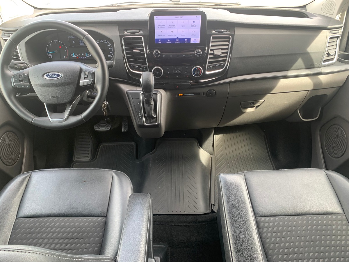 Ford TRANSIT CUSTOM 170 ch | SPORT | 5 Places | L1H1 | Premiére MAIN | Caméra de recul | Attelage