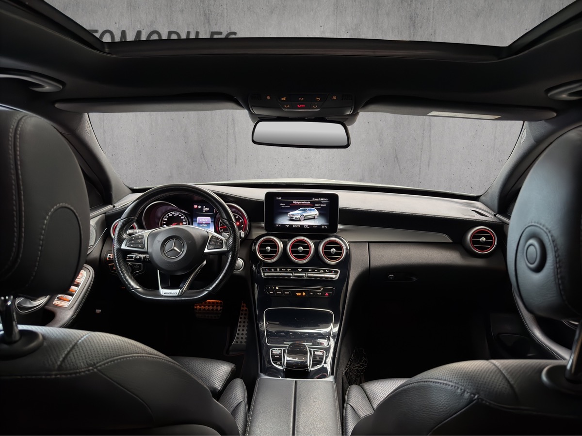 Mercedes Benz Classe C 400 V6 4MATIC 333CV AMG-LINE TO/HUD/ATTELAGE/BURMESTER/ CAM  FULL