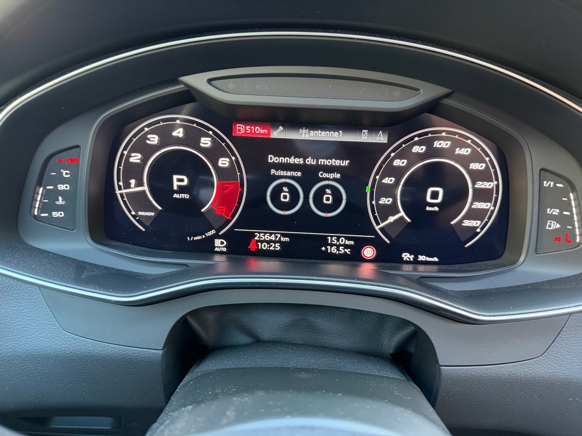 Audi RS6 Avant C8 4.0 V8 600ch FREIN CERAMIQUE / TOIT PANORAMIQUE / SIEGE AV CHAUFFANT VENTILE
