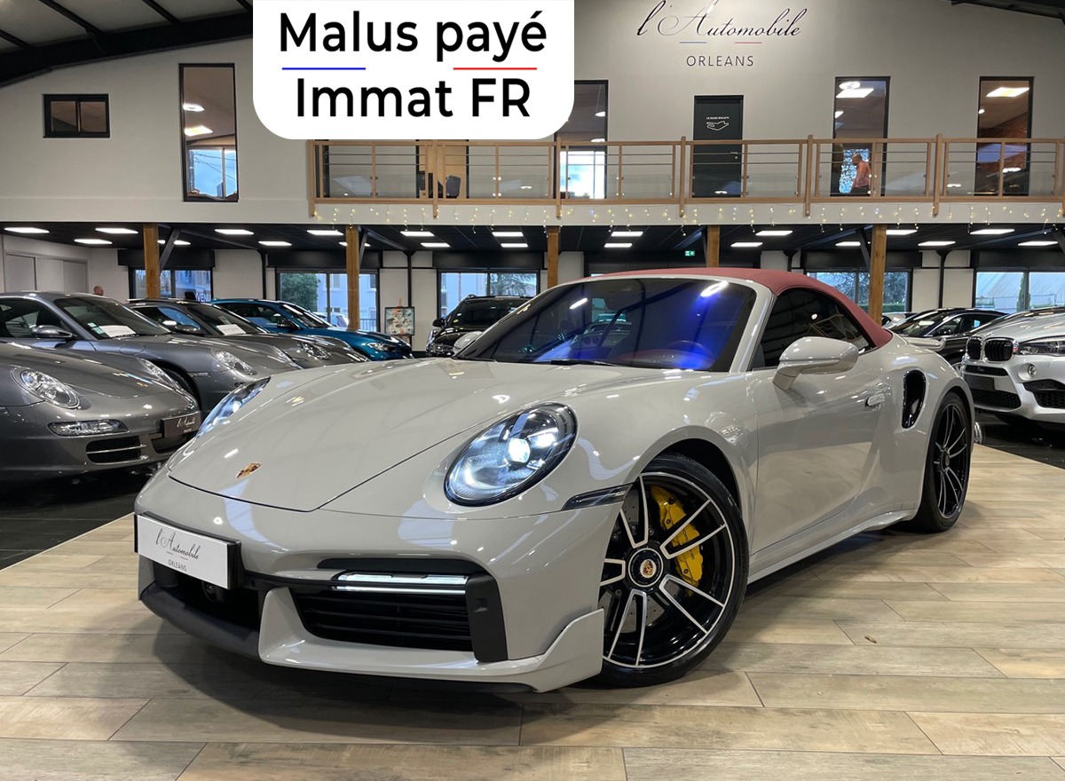Porsche 911 TYPE 992 TURBO S CABRIOLET 3.7L 650CV PDK8 - EXCLUSIVE MANUFAKTUR