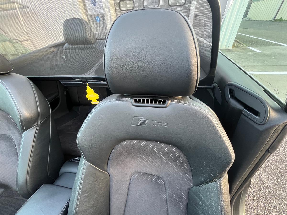 Audi A5 Cabriolet 3.0 V6 245ch S LINE QUATTRO, SUIVI COMPLET, GPS RADAR AVANT/ARRIERE, ATTELAGE