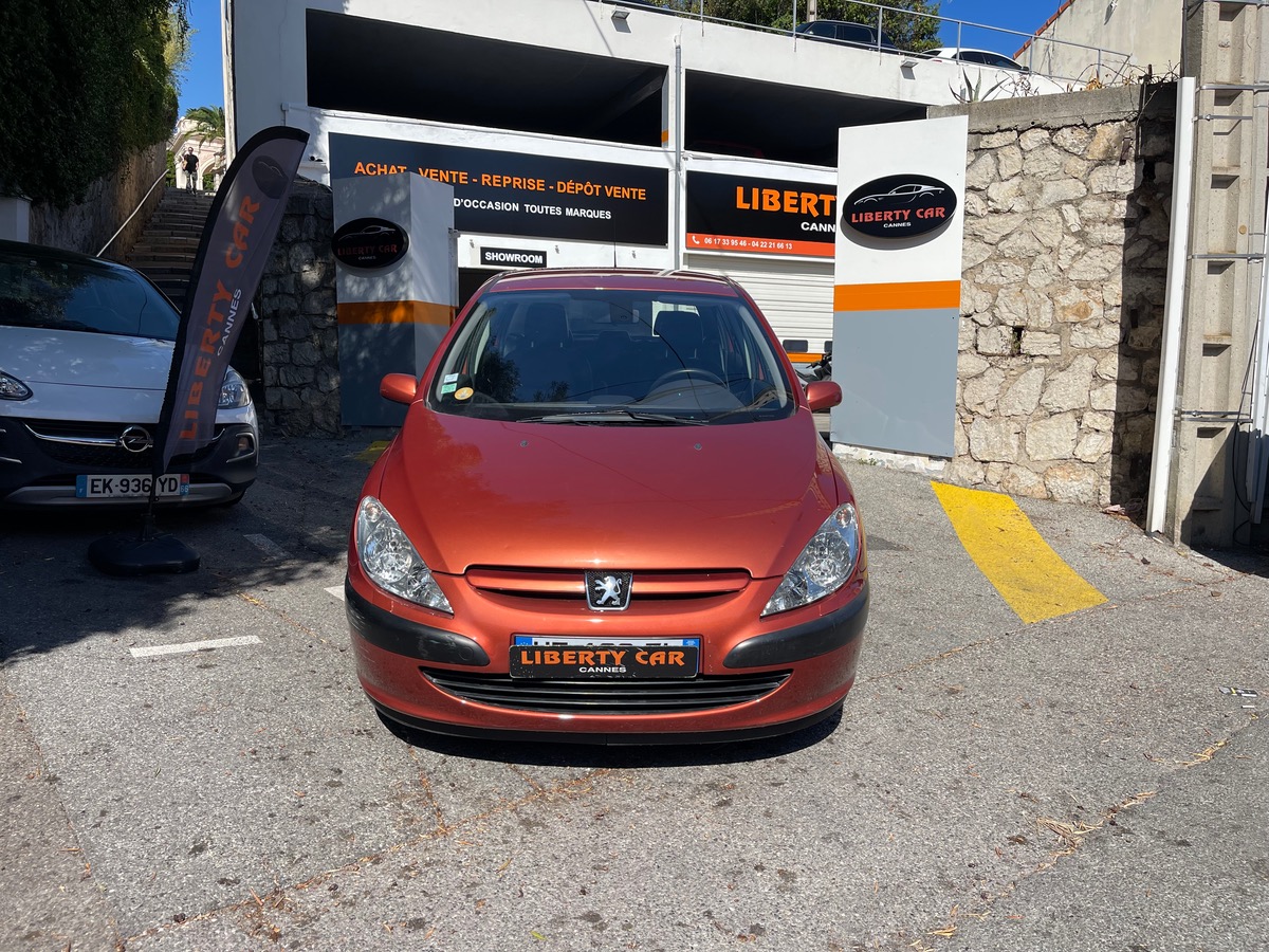 Peugeot 307 1.6 i 110 CV / KM REEL/ 5 Portes / Intérieur Cuir/  Clim/ Boîte auto