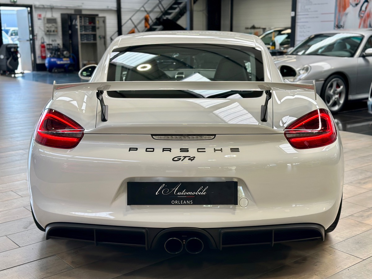 Porsche Cayman 981 GT4 3.8 385 Garantie Approved k