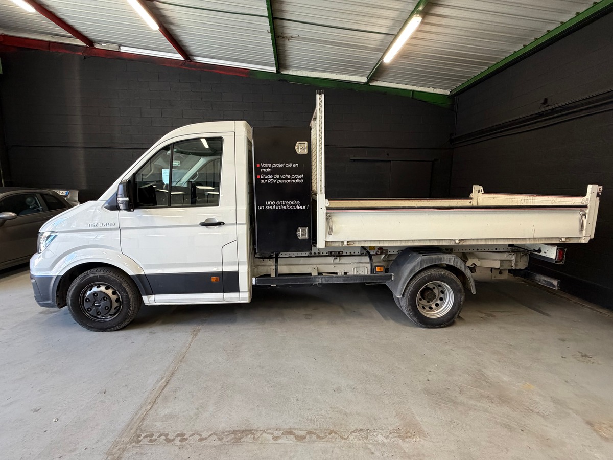 MAN TGE 5.180 Benne Caisson 2.0 TDI 177 cv TVA RECUPERABLE / Camera