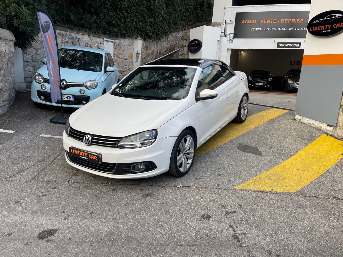 Volkswagen Eos CC 2.0 TDI 140 CV/ Phase 2/ DSG6 / Intérieur Cuir / GPS