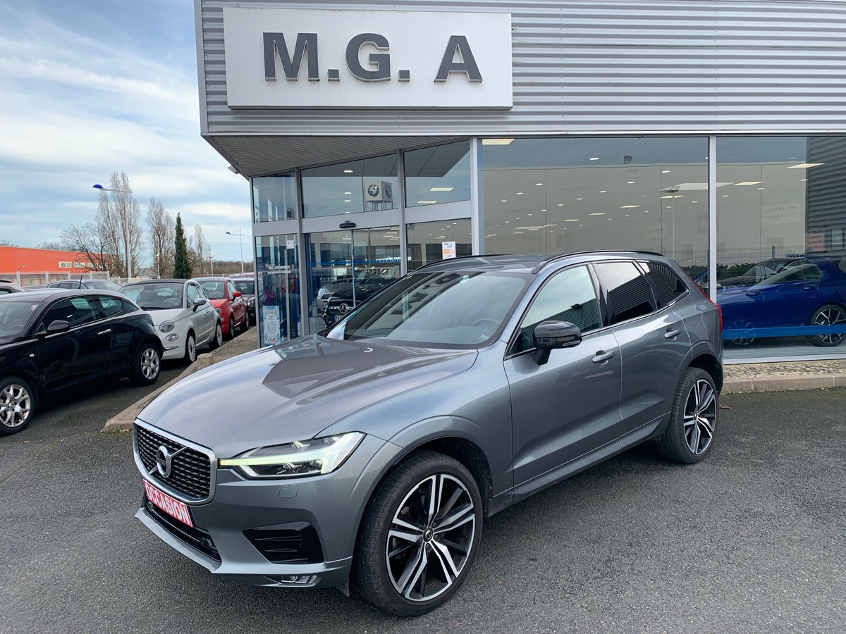 Volvo XC60 197 ch | R-design | Châssis Sport | Jantes Alu 21'' | Sièges Sport | Coffre électrique