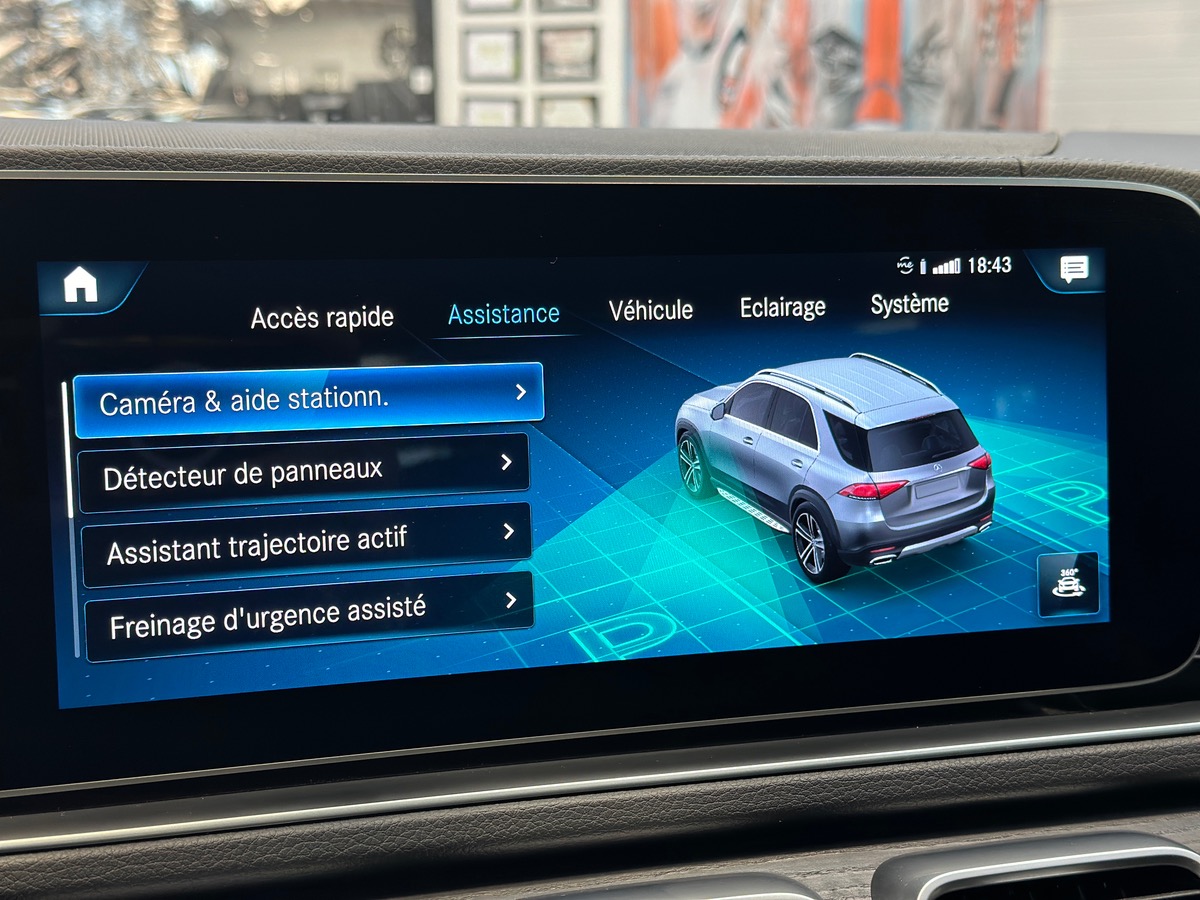 Mercedes-Benz Classe GLE 350 DE AMG LINE 4MATIC - Attelage / BURMESTER / 1° Main / Suivi Full