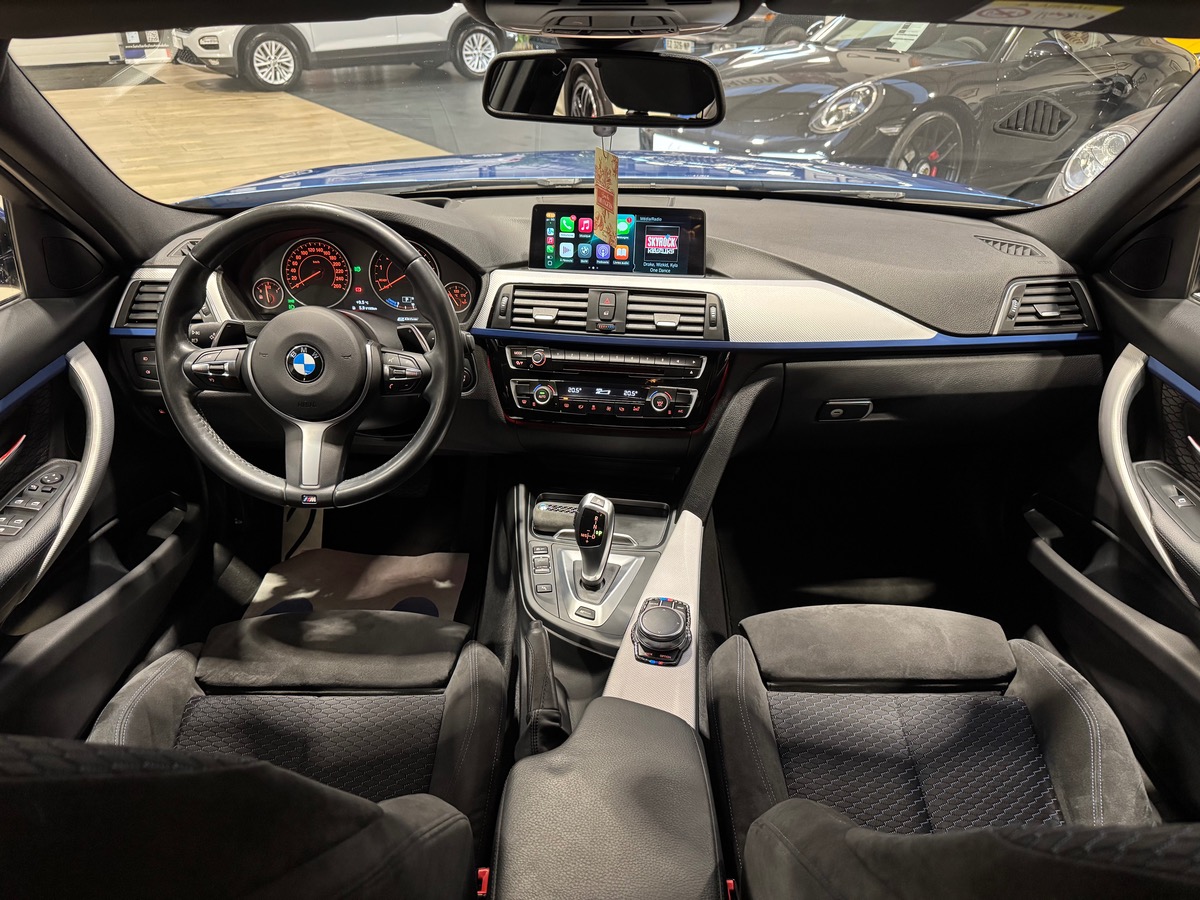 Bmw Série 3 330E IPERFORMANCE 252CV PACK M DKG8 1ER MAIN/UHD/CARPLAY/ALCANTARA ÉTRIER MPERFORMANCE M