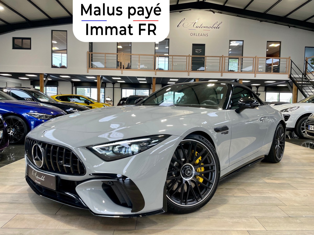 Mercedes-Benz Classe SL 63 AMG 585 Speedshift 4MATIC+ / 1ère MAIN /FULL OPTIONS / ORIGINE FRANCE