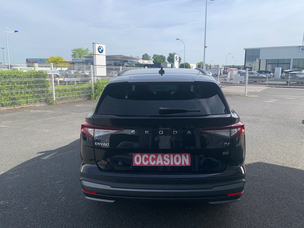 Skoda Enyaq 180 chevaux | iV60 | Apple car Play | Régulateur vitesse adaptatif | Siéges chauffants