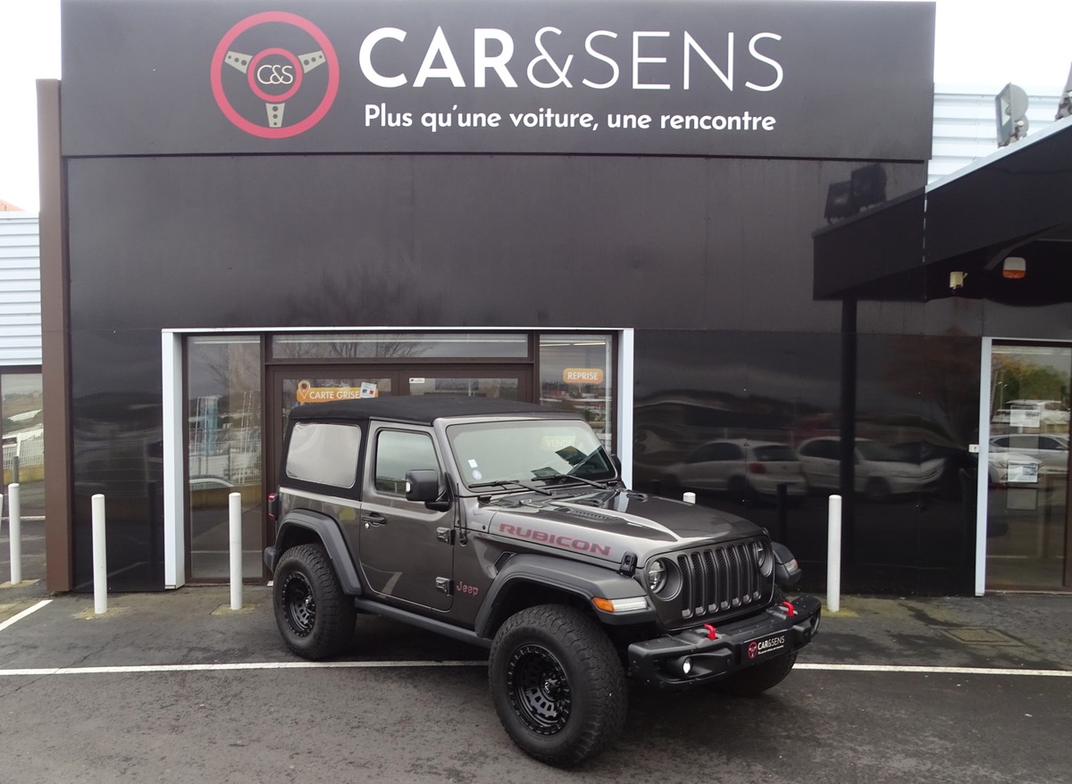 Jeep Wrangler 2.0 I T 272 Ch RUBICON AUTO 2P HARD TOP / CARPLAY / ROUES ORIGINE