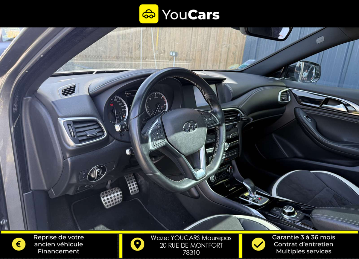 Infiniti Q30 2.2 D 7DCT Sport 170 cv Boîte auto RADAR DE RECUL BOSE