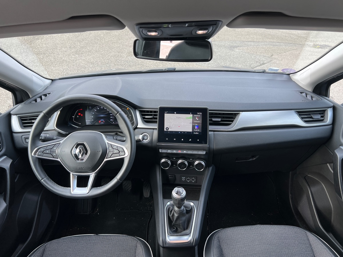 RENAULT Captur INTENS  90cv Tce, SUIVI COMPLET, CAMERA DE RECUL, GPS, CARPLAY