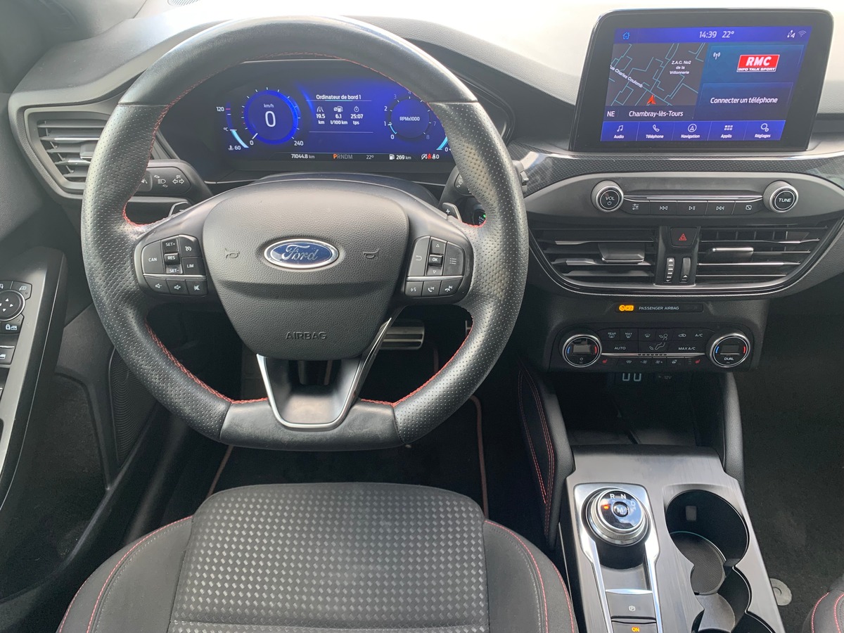 Ford Focus 125 ch | ST-LINE X | Caméra de recul | Apple car play Android auto | Régulateur vitesse