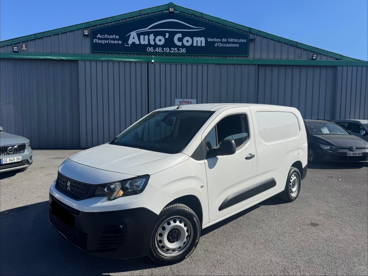 Peugeot Partner XL LONG 1.5 BHDI 100CH ASPHALT / PRIX HORS TAXE