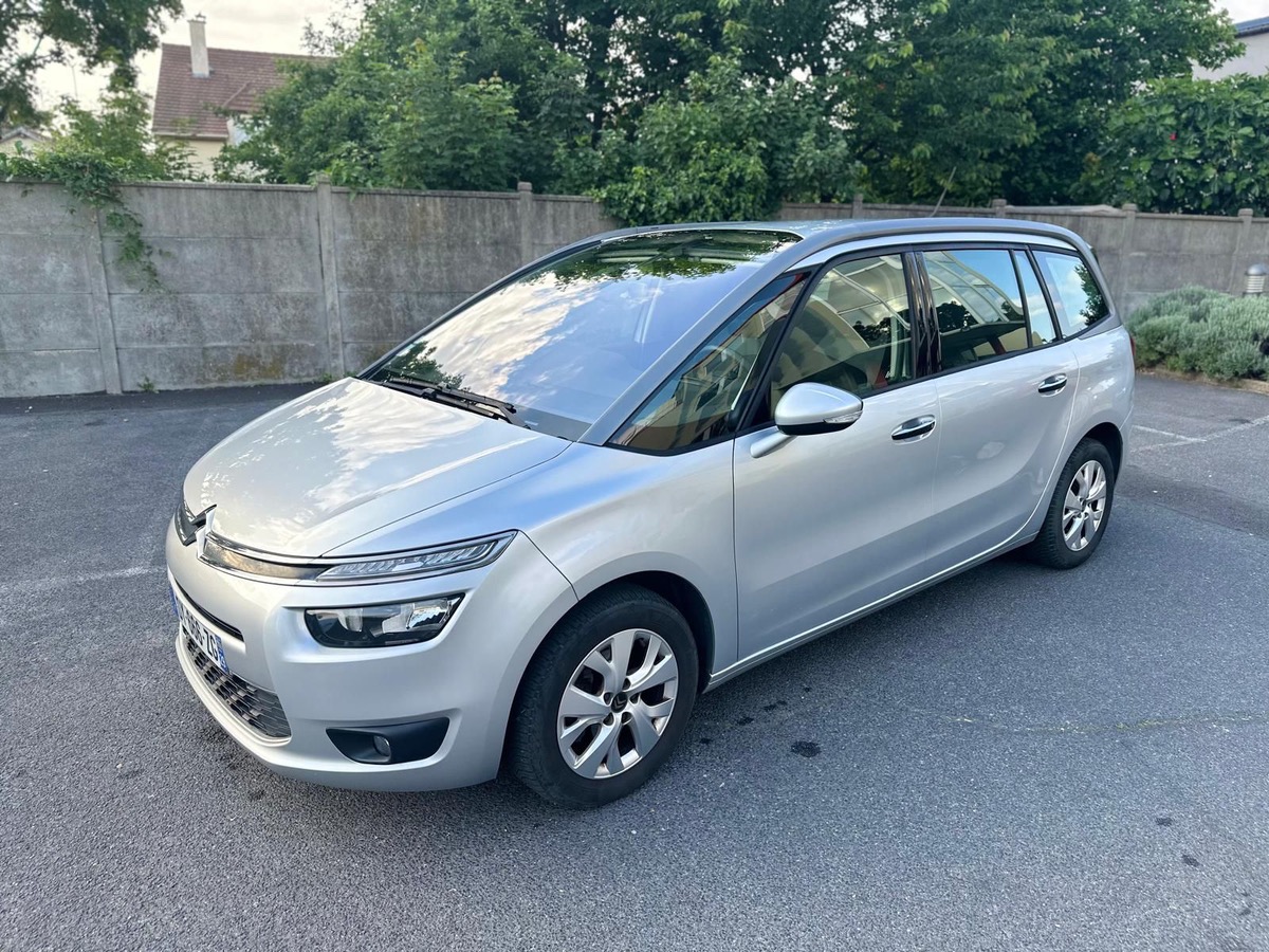 Citroën Grand C4 Picasso 1.6 e-HDI 115 CV 7 place 4XCBLEUx