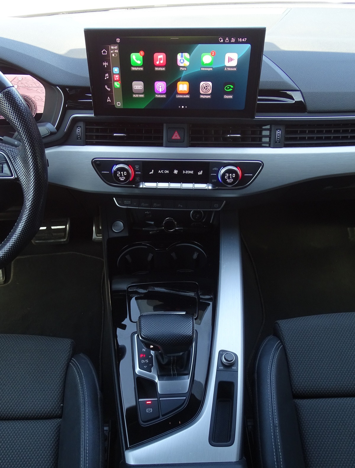 Audi A4 V (3) 35 TDI 163 Ch S-LINE S-TRONIC PACK  BRILLANCE  NOIR AUDI EXCLUSIVE