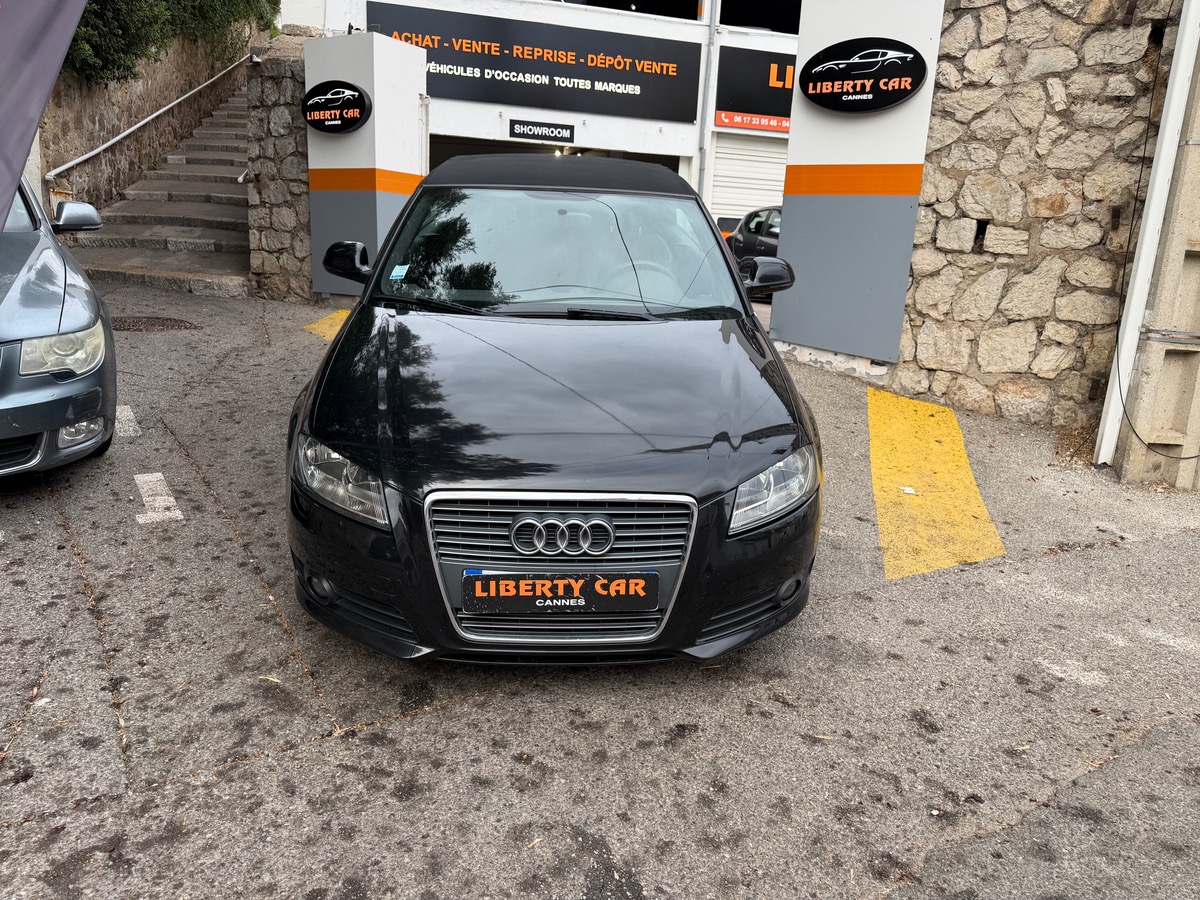 Audi A3 Cabriolet 1.8 TFSI 160 CV /S Tronic / Interieur Cuir Alcantara /