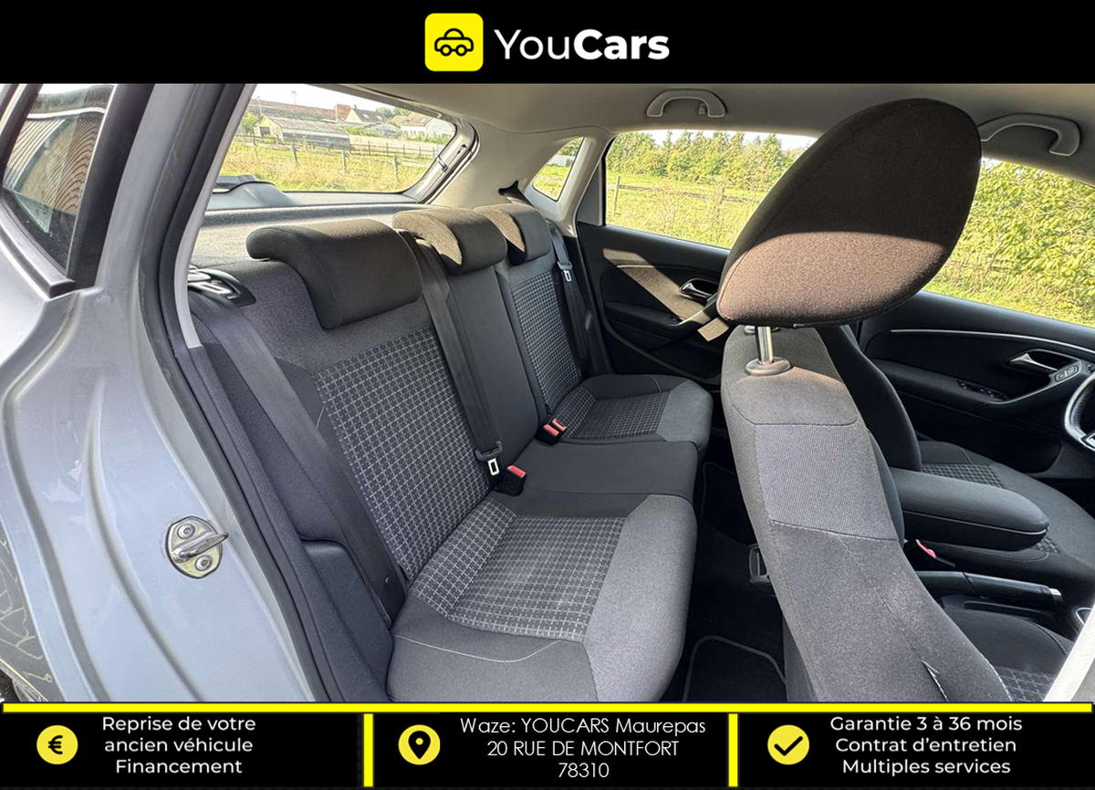 Volkswagen Polo 5 portes Phase 2 1.4 TDI 12V BlueMotion 90 cv