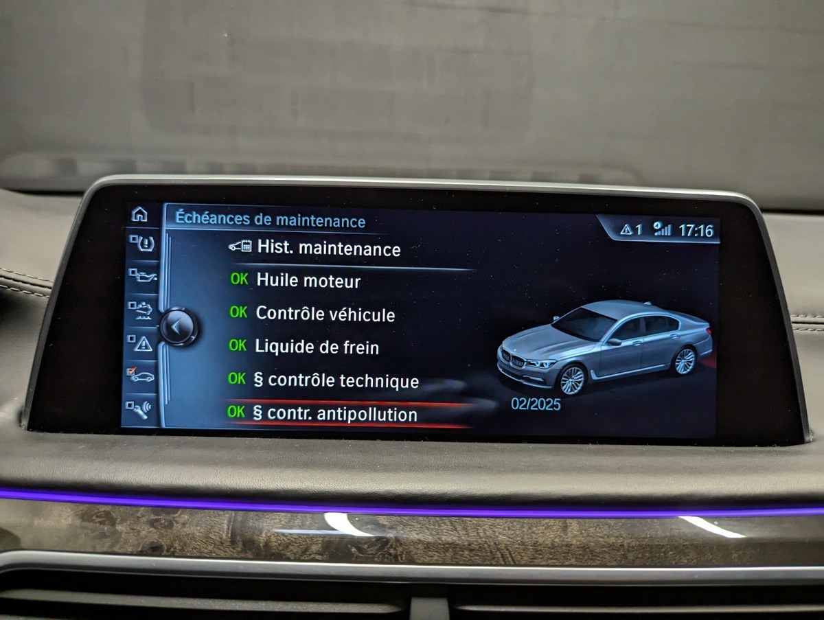 Bmw Série 7 G11/G12 Exclusive 730Ld xDrive 265 ch