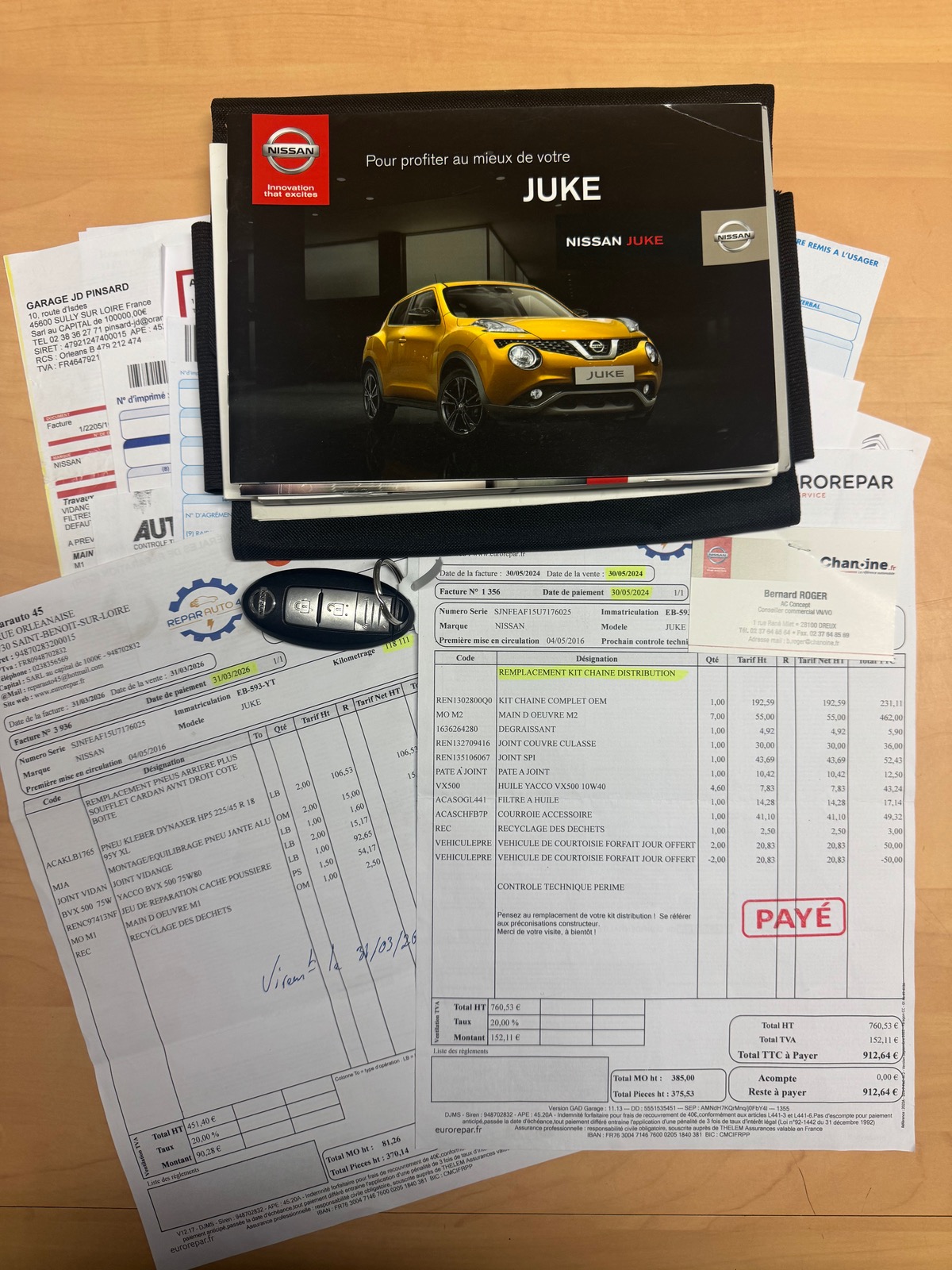 Nissan Juke 1.2e DIG-T 115 CV S&S BLACK EDITION MOTEUR A CHAINE