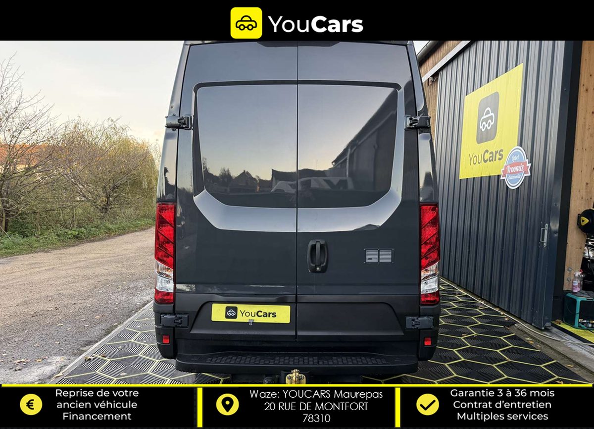 Iveco Daily VI FOURGON PHASE 2 - 156 CV TURBO -  BOITE AUTO - CAMERA DE RECUL  - RAMPE DE CHARGE